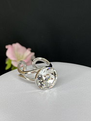 Кольцо ASSOL 14mm с австрийскими кристаллами crystal 1