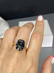 Кольцо KR Capri silver Au разъемное  1