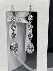Серьги Romi crystal 1