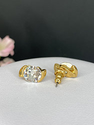 Пусеты бижутерия SUSIE crystal Au 1