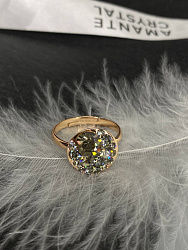 Кольцо Rivolo black diamond Au 2