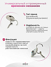 Серьги RIVOLI 14mm с австрийскими кристаллами peridot Au