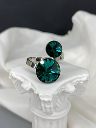 Кольцо JANINE emerald  1