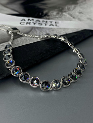 Браслет KR Matti стразы silver night 1