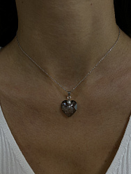 Подвеска Heart  silver night 1