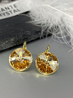 Серьги KR Rivoli 16mm gold 
