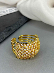 Кольцо DAZZ Celeby crystal Au 2