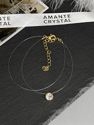 Подвеска Sara на леске crystal Au 3