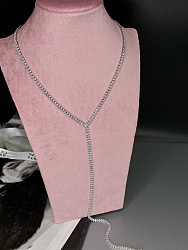 Колье-галстук crystal new 2