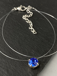 Подвеска Sara на леске sapphire 2