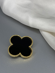 Брошь Bluc Клевер Au 1