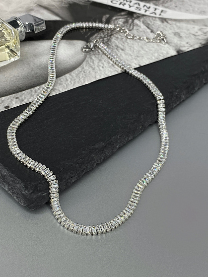 Колье-чокер Baget crystal длина колье 33+5 см