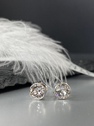 Пусеты KR ASSOL 6mm 3