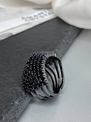 Кольцо DAZZ Celeby jet 4