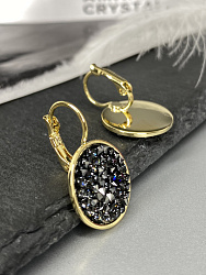 Серьги IREN jet Au 3