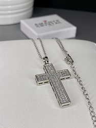 Подвеска Крест обьемный 3 см 1