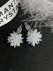 Серьги Ежик (пусеты) 4