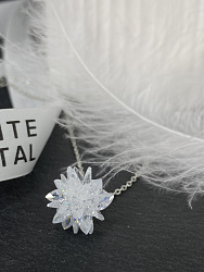 Подвеска KR Ежик хрусталь 2