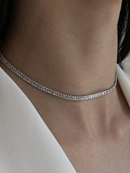 Колье-чокер Baget crystal длина колье 33+5 см 1