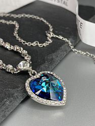 Колье Titanic bermuda blue 3