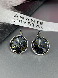 Серьги KR Rivoli 16mm silver 1