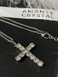 Подвеска крест KROW 2