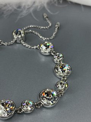 Браслет Matti Lux стразы утяжка crystal 4