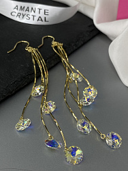 Серьги KR SOFI AB кисточки романтичные 2