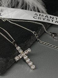 Подвеска крест KROW mini 1