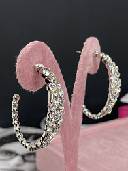 Серьги KR Fashion SW crystal 3