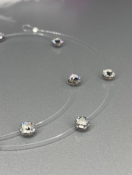 Колье-невидимка Звездная пыль 40см 3