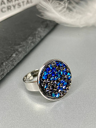 Кольцо IREN bermuda blue 2