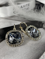 Серьги KR Kassandra (бронза) silver night 4