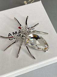 Брошь Паук 3