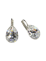 Серьги Patrice 18mm с австрийскими кристаллами crystal