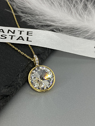 Подвеска кулон ELIS strass crystal Au 3