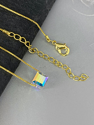 Подвеска кулон Kora 5 mm AB Au 4