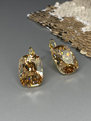 Серьги CAPRI 18mm gold 2