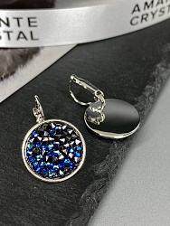 Серьги IREN bermuda blue 3