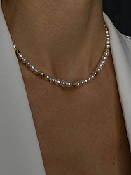 Колье Matti жемчуг Au 1