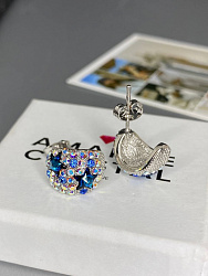 Серьги Fashion ALFA mini bermuda blue 4