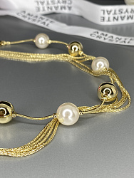 Бусы Жемчуг Au 2