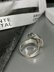 Кольцо новинка IREN black diamond 4