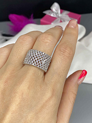 Кольцо DAZZ Celeby crystal 1