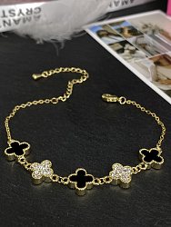 Браслет Klever crystal/jet Au 2