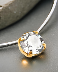 Подвеска Sara на леске crystal Au 1