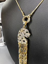 Подвеска Гепард crystal Au 2