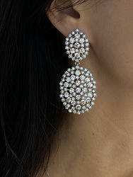 Серьги KR Gloria crystal 1