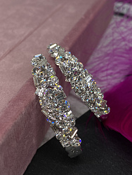 Серьги KR Fashion SW crystal 4
