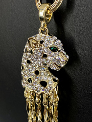 Подвеска Гепард crystal Au 3